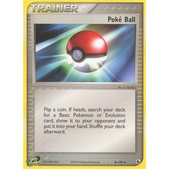 Image for Poke Ball (86/109) (RS) - Pokemon