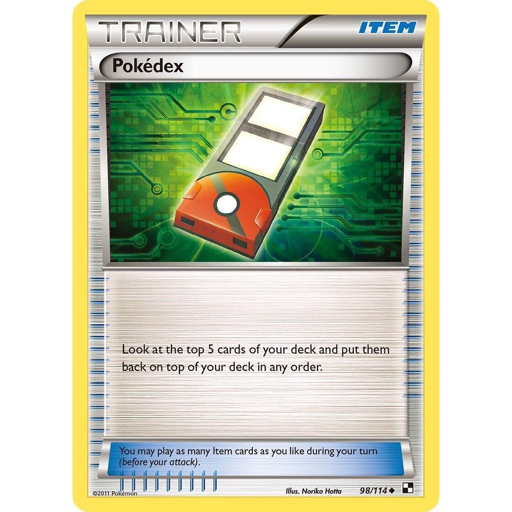 Image for Pokedex (98/114) (BLW) - Pokemon