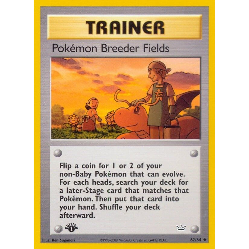 Image for Pokemon Breeder Fields (62/64) (N3) - Pokemon