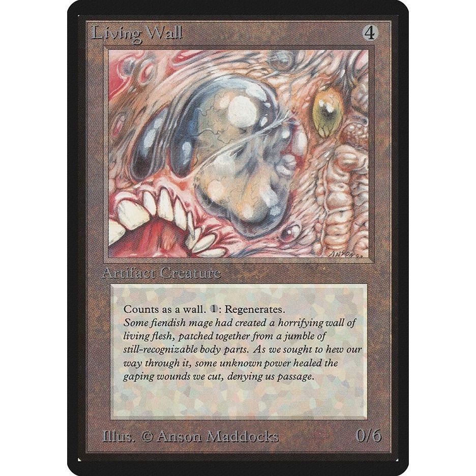 Image for Living Wall (LEB) - Magic: The Gathering