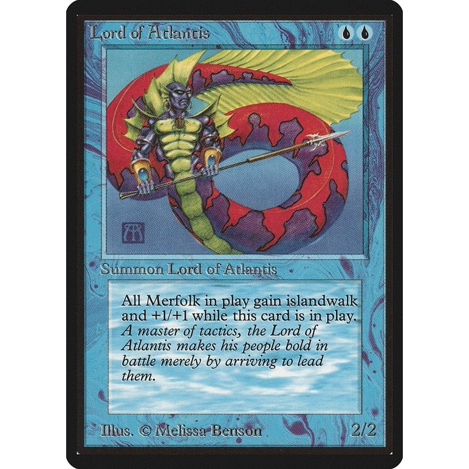 Image for Lord of Atlantis (LEB) - Magic: The Gathering