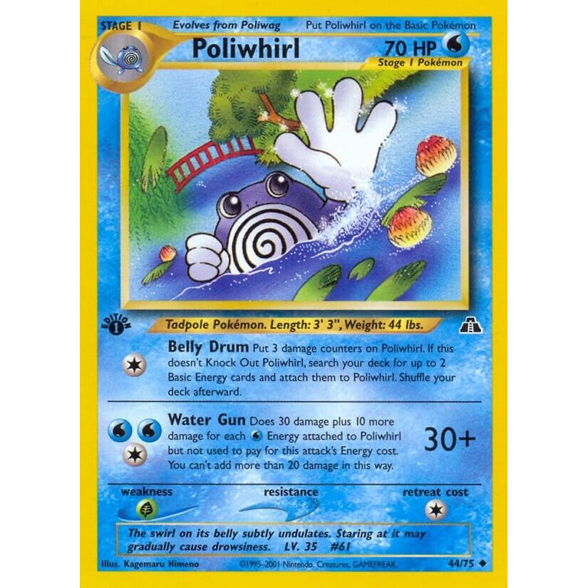 Image for Poliwhirl (44/75) (N2) - Pokemon