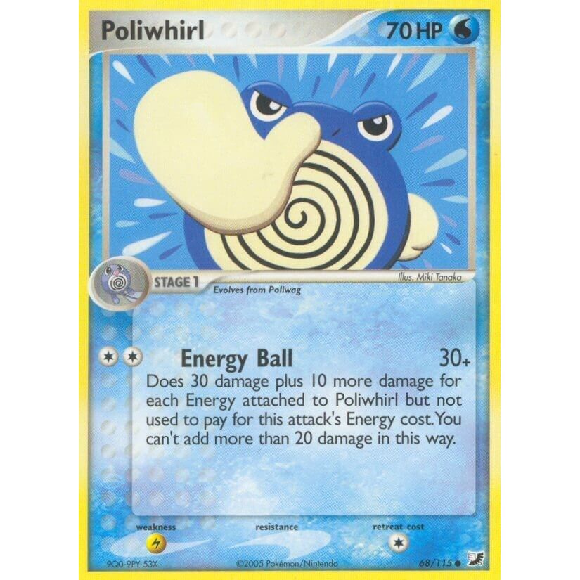 Image for Poliwhirl (68/115) (UF) - Pokemon