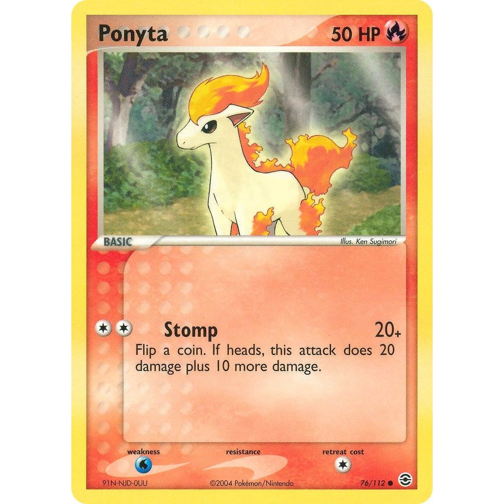 Image for Ponyta (76/112) (RG) - Pokemon