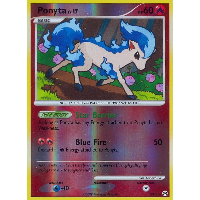 Image for Ponyta (Shiny) (SH11) (AR) - Pokemon