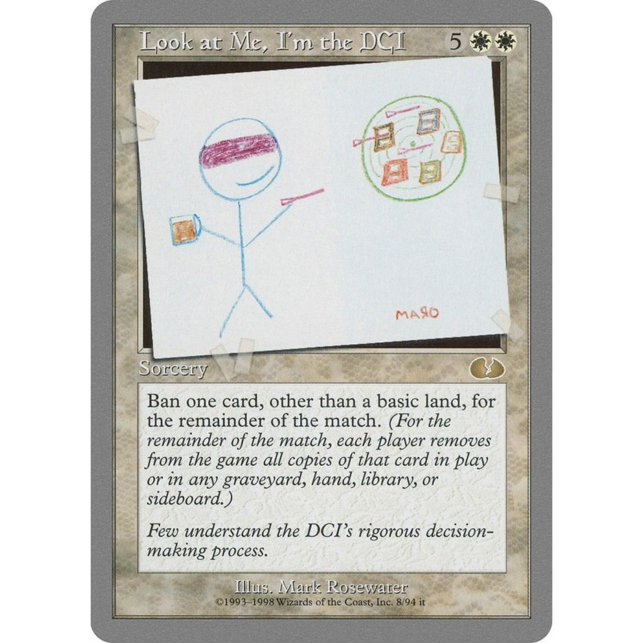 Image for Look at Me, I'm the DCI (8) (UGL) - Magic: The Gathering