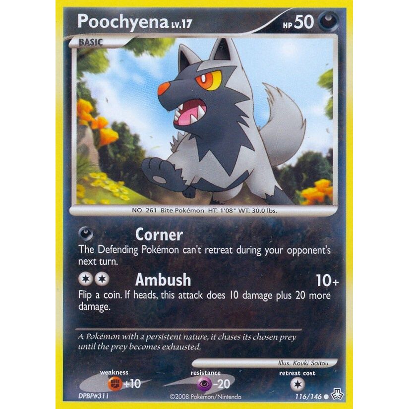 Image for Poochyena (116/146) (LA) - Pokemon