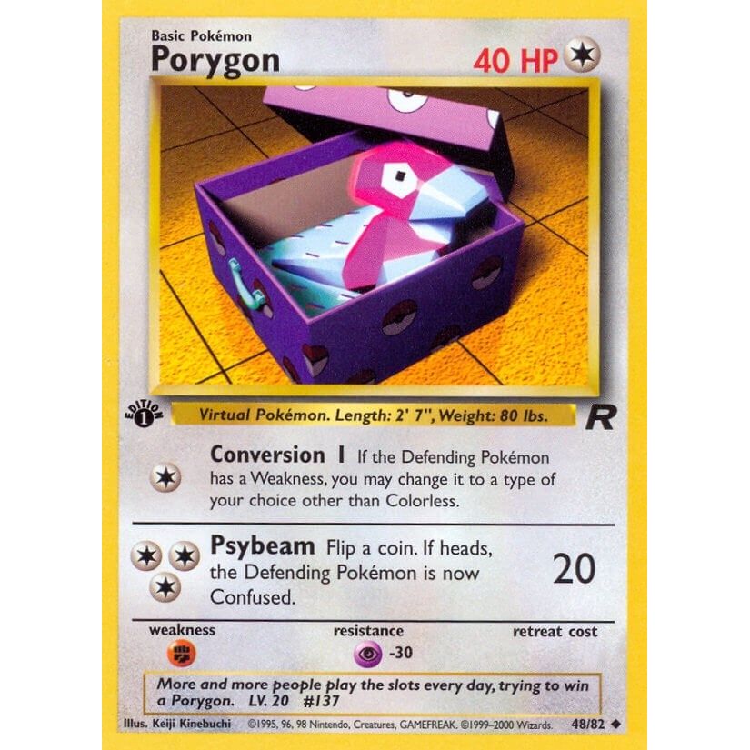 Image for Porygon (48/82) (TR) - Pokemon