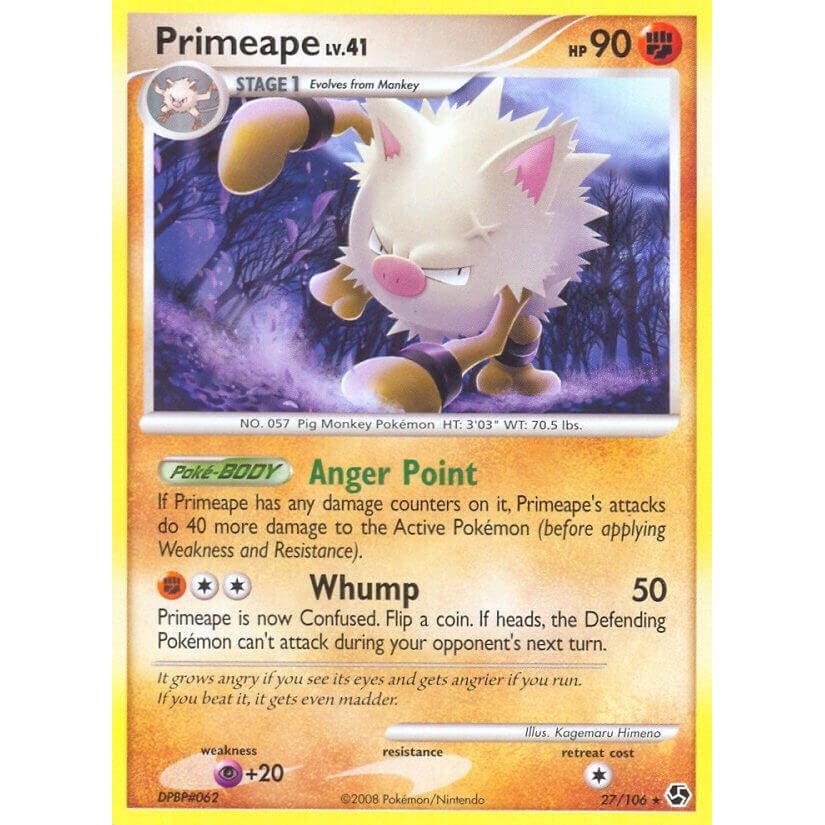 Image for Primeape (27/106) (GE) - Pokemon