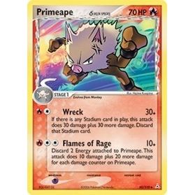 Image for Primeape (Delta Species) (50/110) (HP) - Pokemon