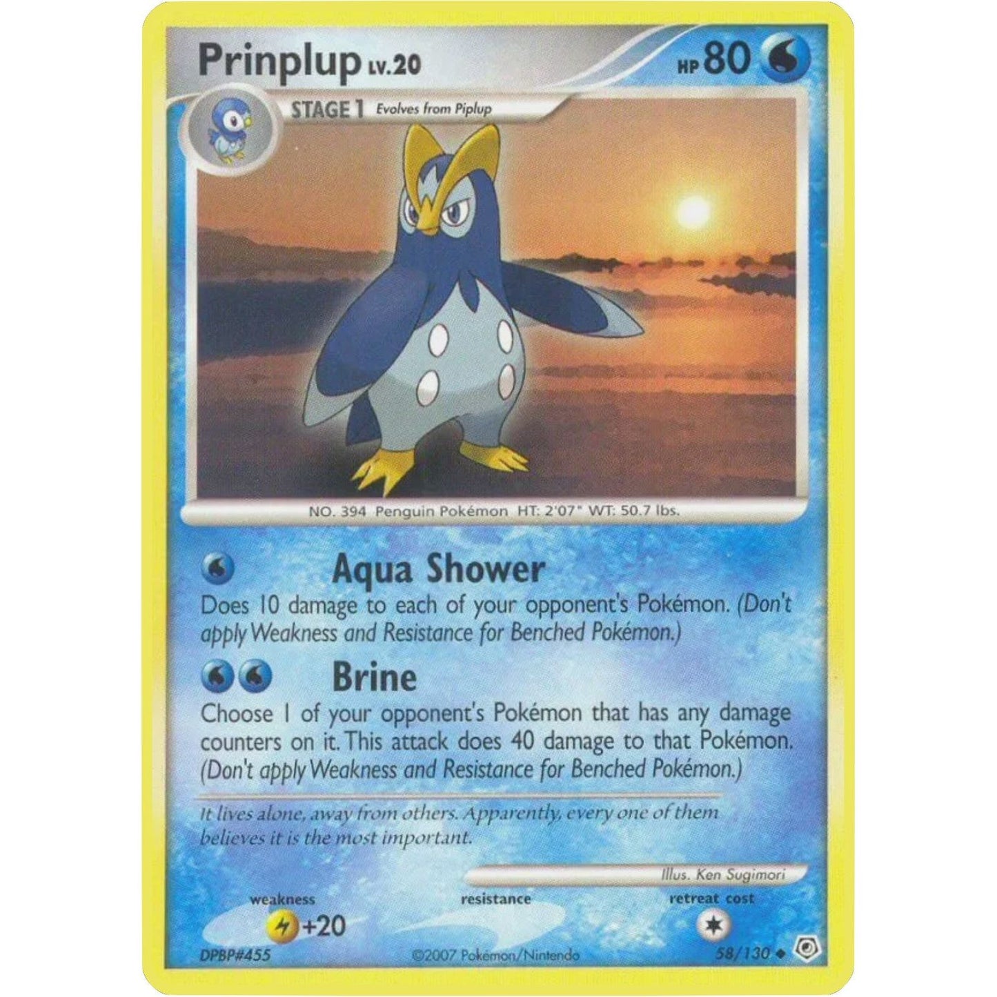 Image for Prinplup (58/130) (DP) - Pokemon