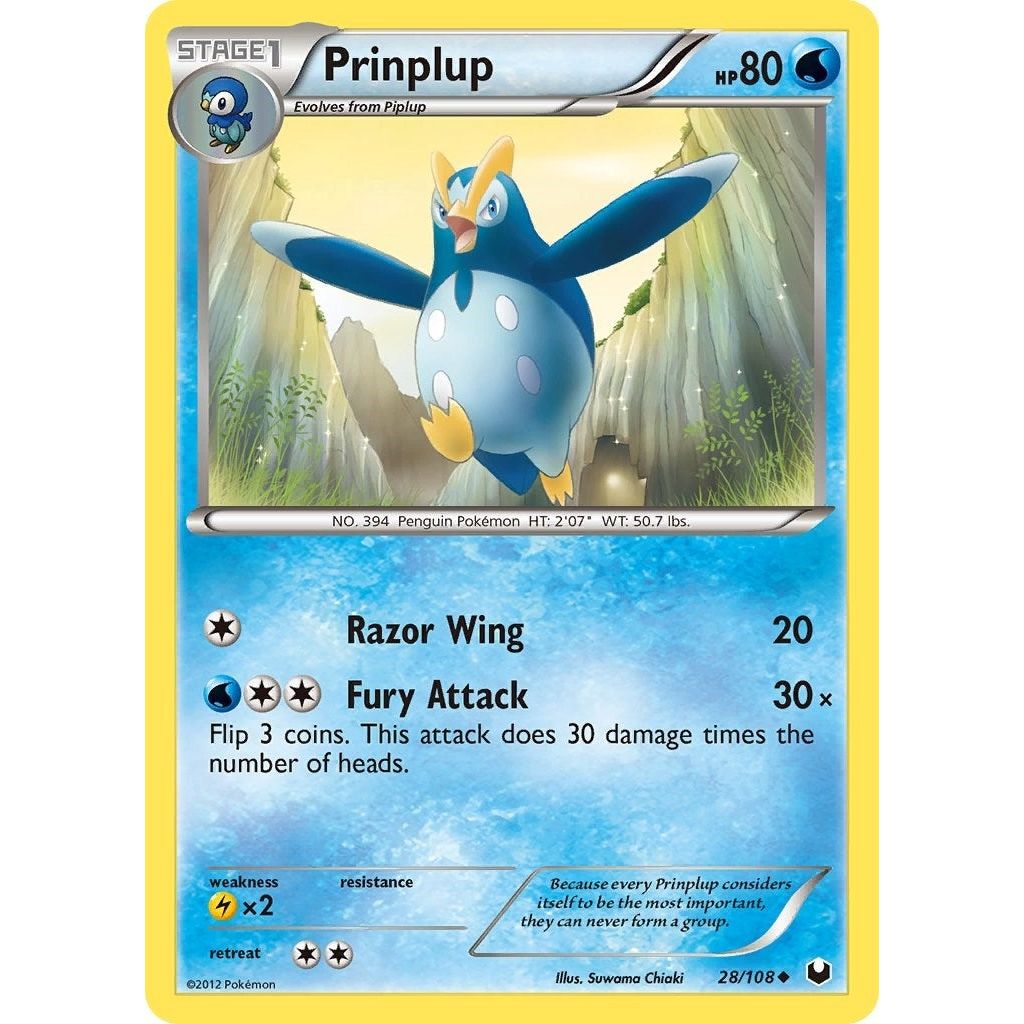 Image for Prinplup (28/108) (DEX) - Pokemon