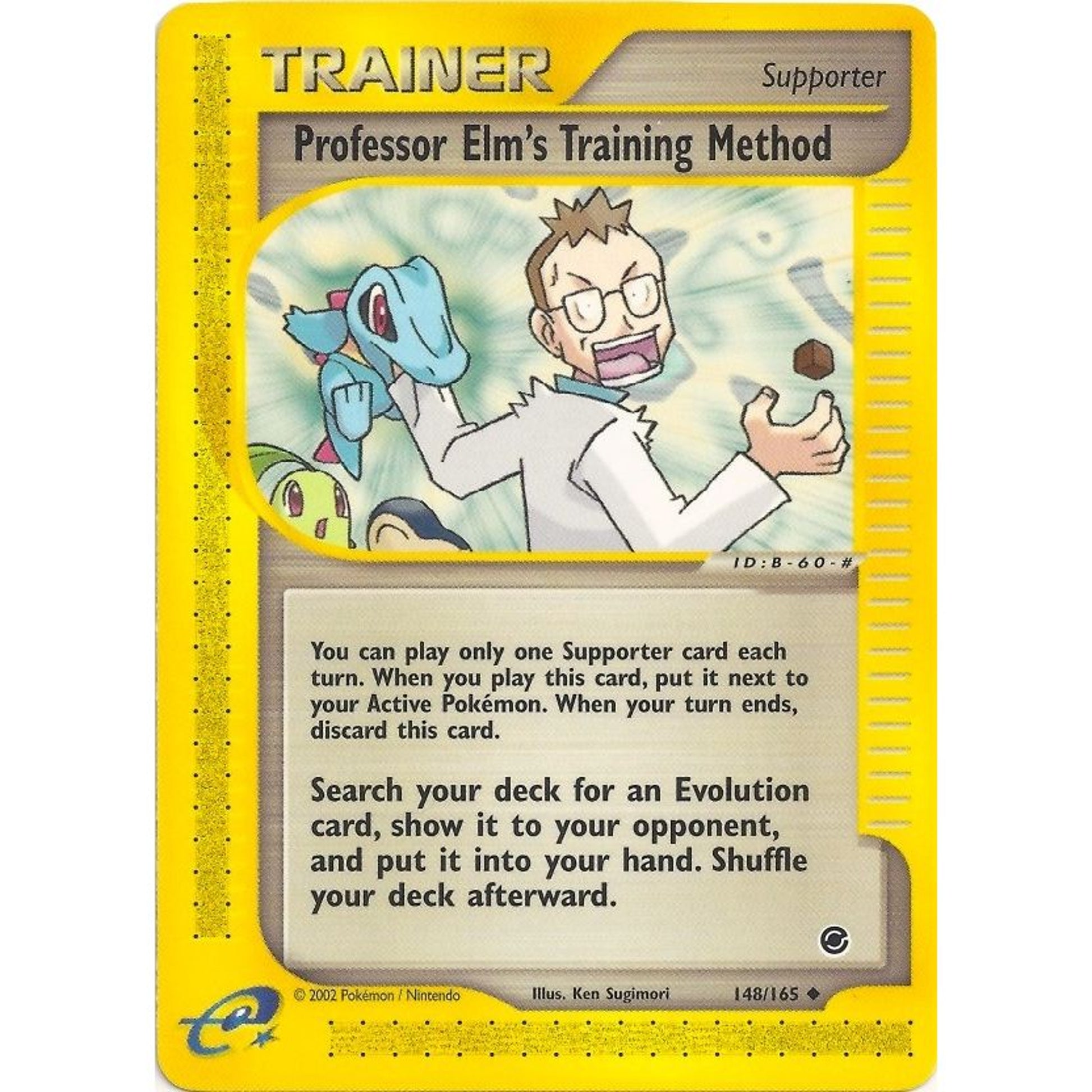 Image for Professor Elm's Training Method (148/165) (EX) - Pokemon