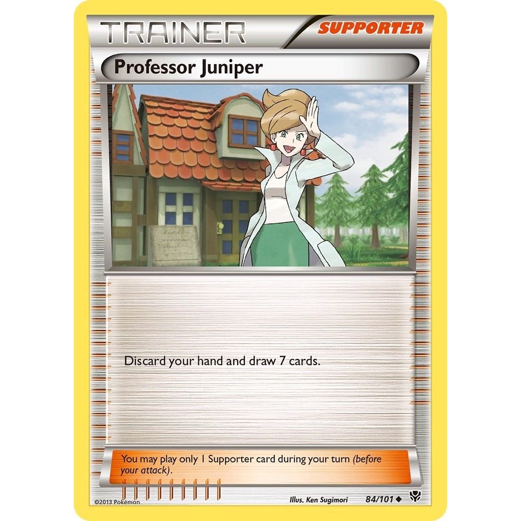 Image for Professor Juniper (84/101) (PLB) - Pokemon