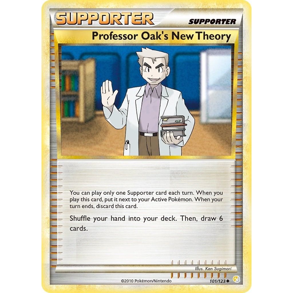 Image for Professor Oak's New Theory (101/123) (HS) - Pokemon