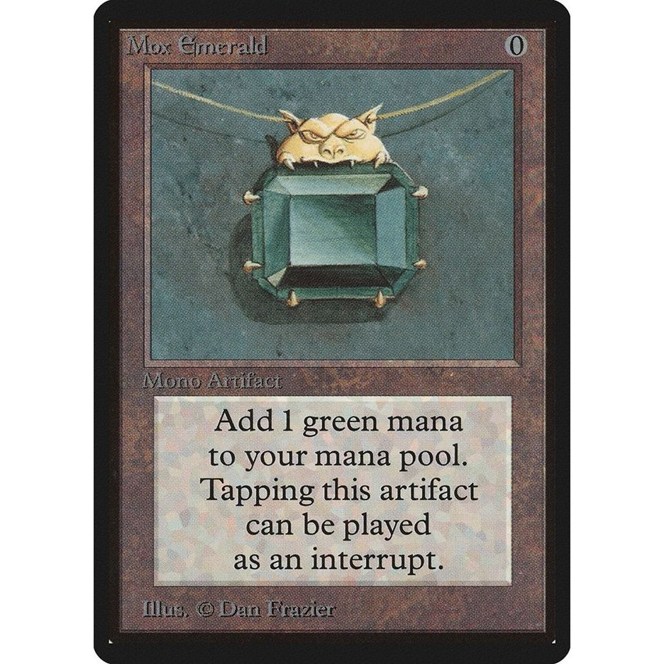 Image for Mox Emerald (LEB) - Magic: The Gathering