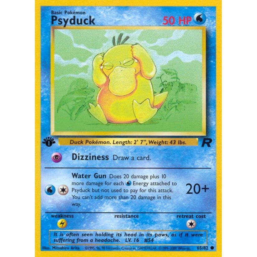 Image for Psyduck (65/82) (TR) - Pokemon