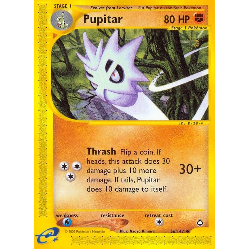 Image for Pupitar (056/147) (AQ) - Pokemon