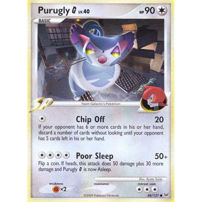 Image for Purugly G (88/127) (PL) - Pokemon