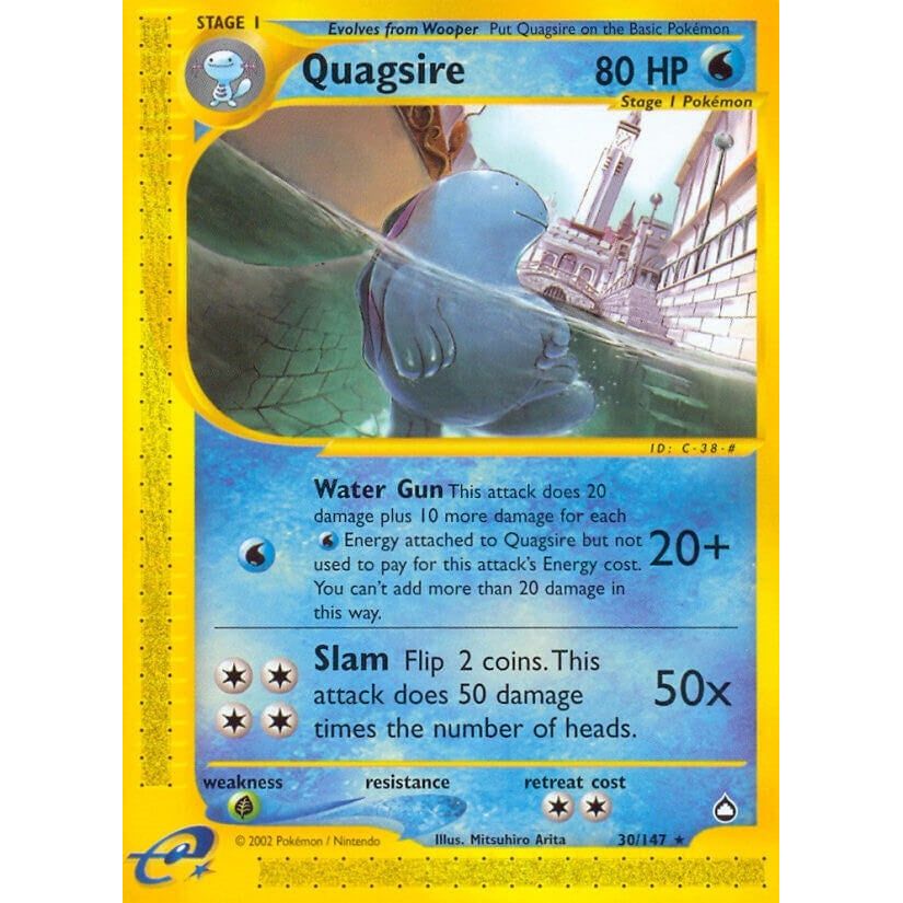 Image for Quagsire (030/147) (AQ) - Pokemon