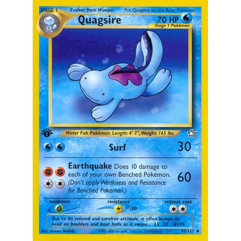 Image for Quagsire (045/111) (N1) - Pokemon