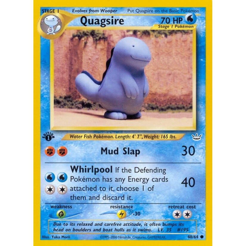 Image for Quagsire (48/64) (N3) - Pokemon