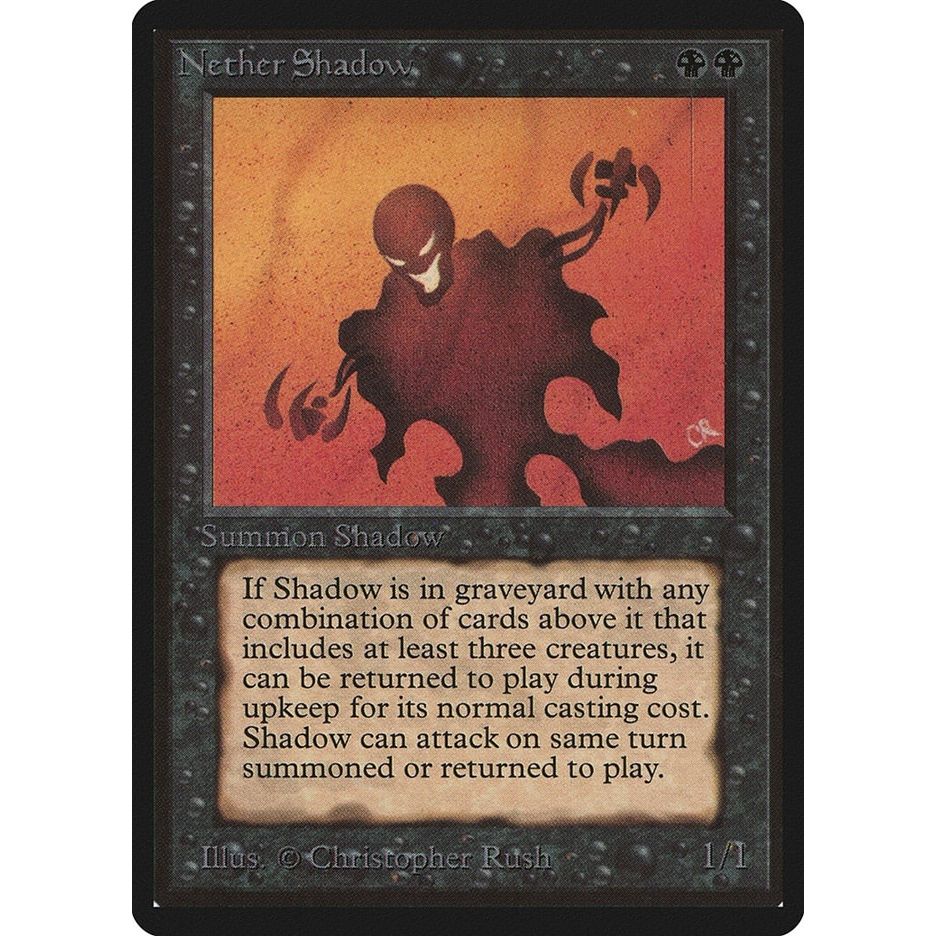 Image for Nether Shadow (LEB) - Magic: The Gathering