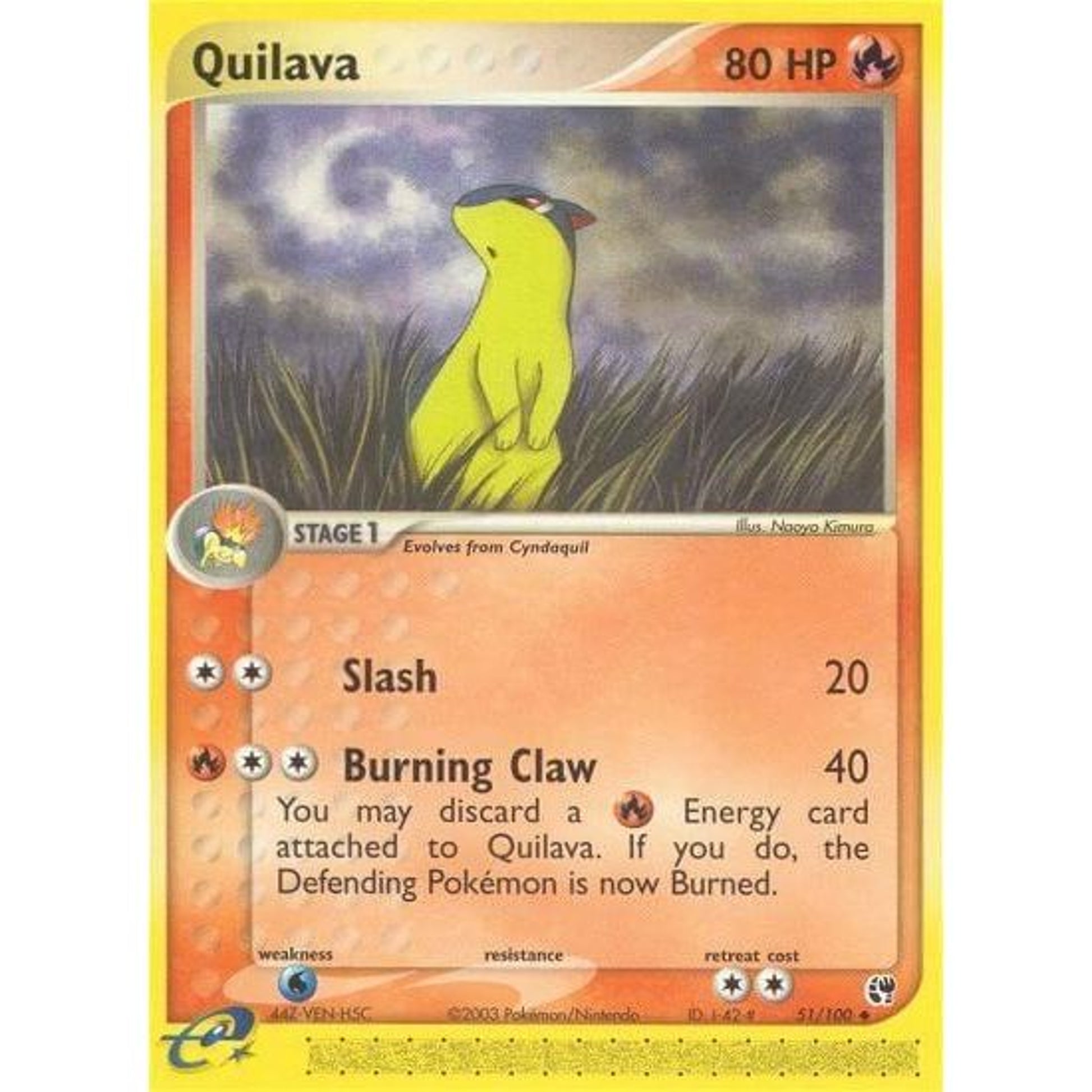Image for Quilava (51/100) (SS) - Pokemon