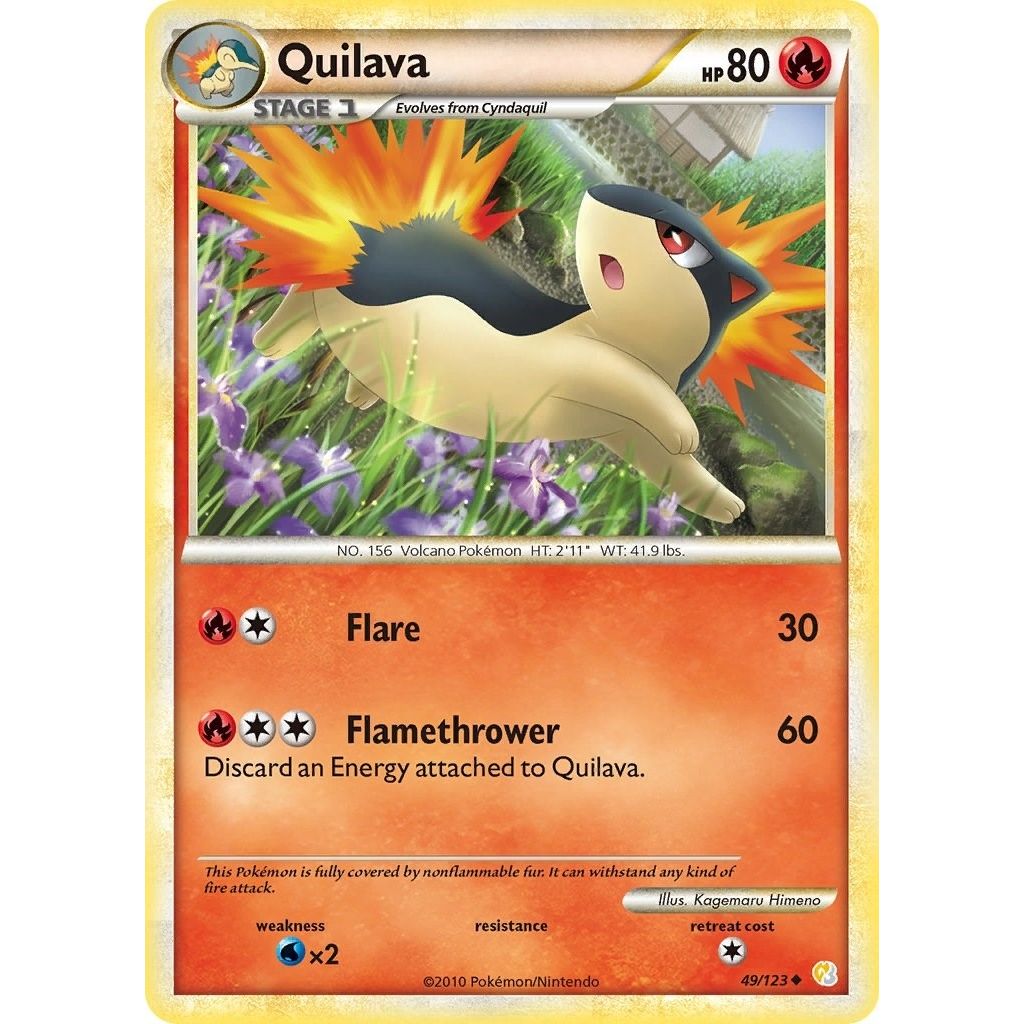 Image for Quilava (49/123) (HS) - Pokemon