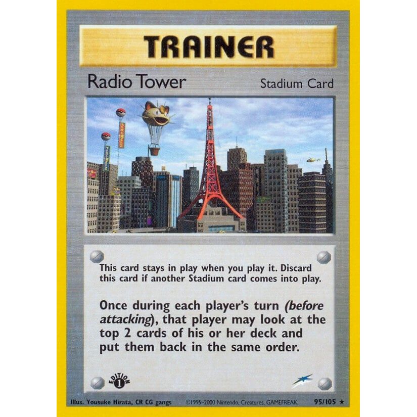 Image for Radio Tower (095/105) (N4) - Pokemon