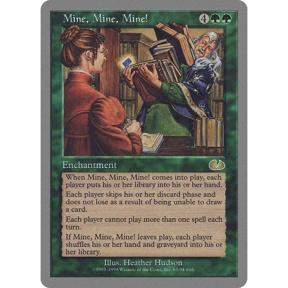 Image for Mine, Mine, Mine! (65) (UGL) - Magic: The Gathering
