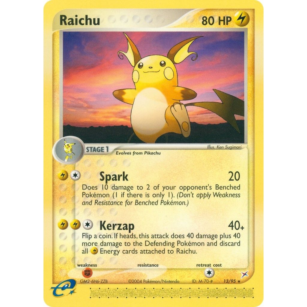 Image for Raichu (13/95) (MA) - Pokemon