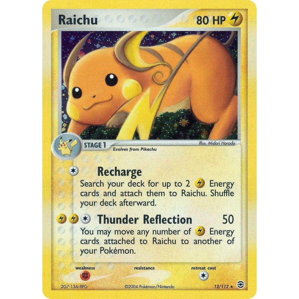 Image for Raichu (12/112) (RG) - Pokemon