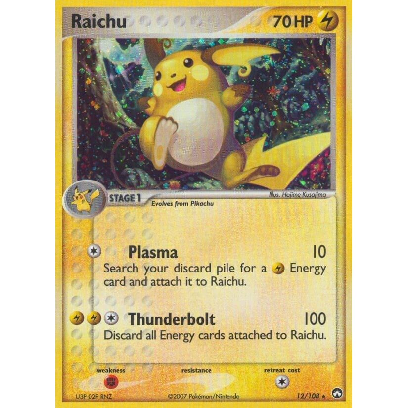 Image for Raichu (12/108) (PK) - Pokemon