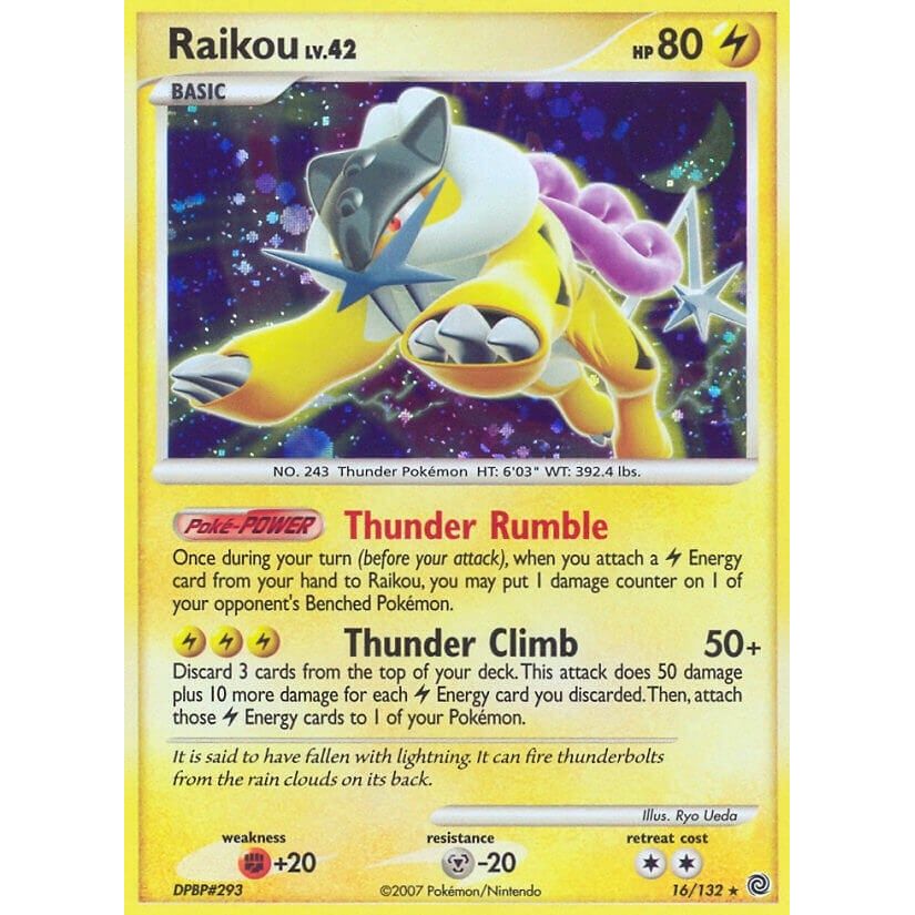 Image for Raikou (16/132) (SW) - Pokemon