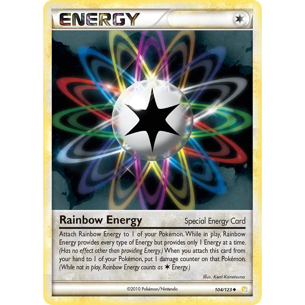 Image for Rainbow Energy (104/123) (HS) - Pokemon