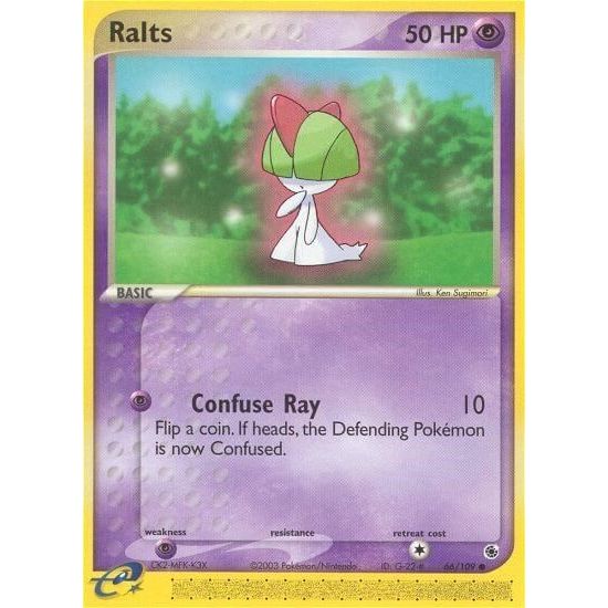 Image for Ralts (66/109) (RS) - Pokemon