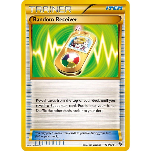 Image for Random Receiver (138/135) (PLS) - Pokemon