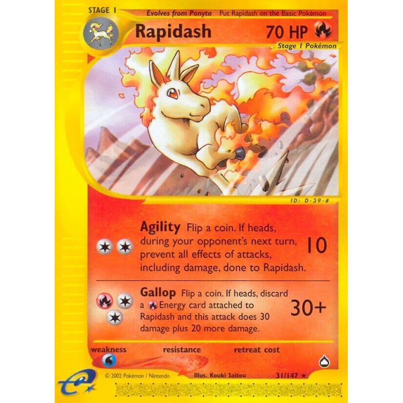 Image for Rapidash (031/147) (AQ) - Pokemon