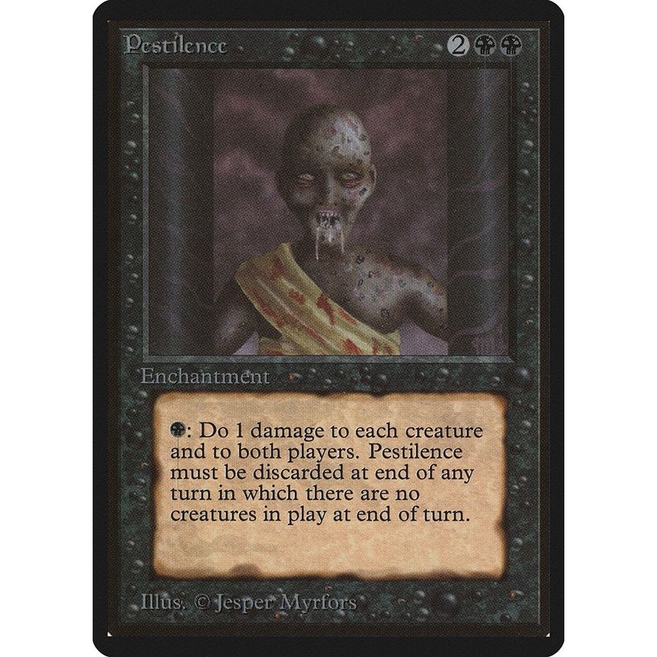 Image for Pestilence (LEB) - Magic: The Gathering
