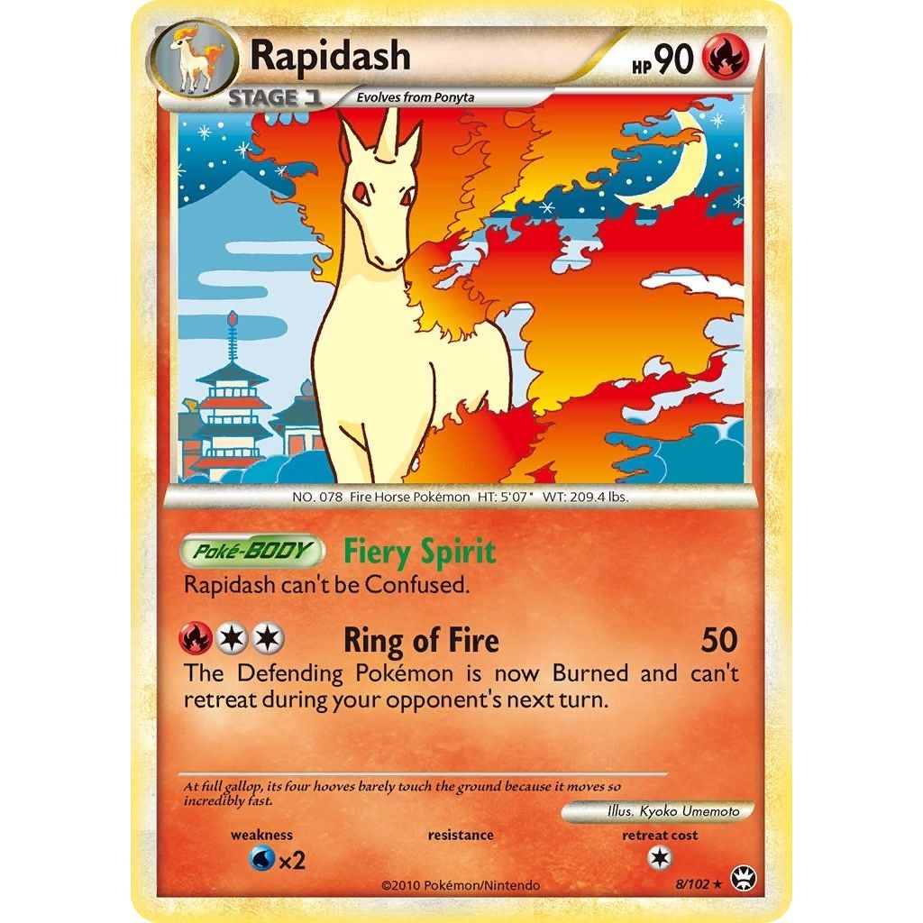 Image for Rapidash (8/102) (TM) - Pokemon