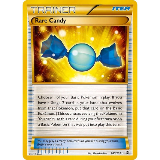 Image for Rare Candy (105 Secret Rare) (105/101) (PLB) - Pokemon