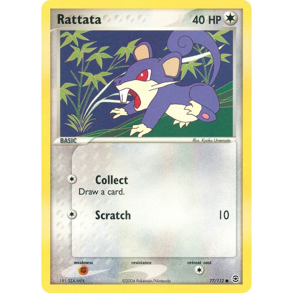 Image for Rattata (77/112) (RG) - Pokemon