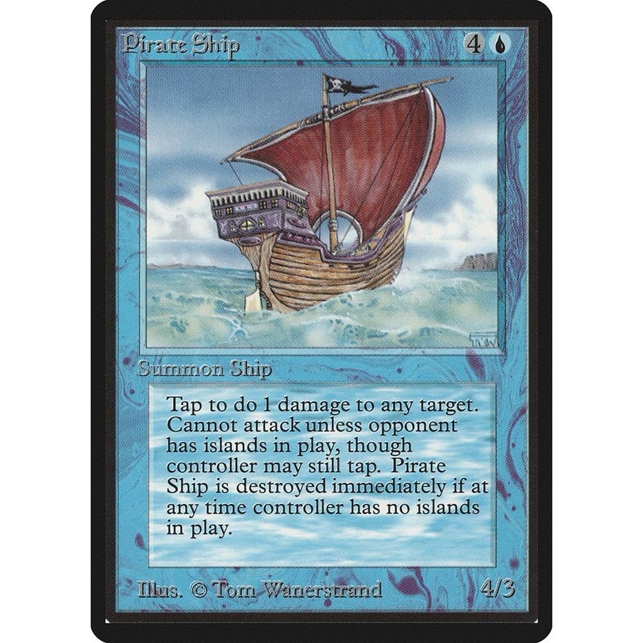Image for Pirate Ship (LEB) - Magic: The Gathering