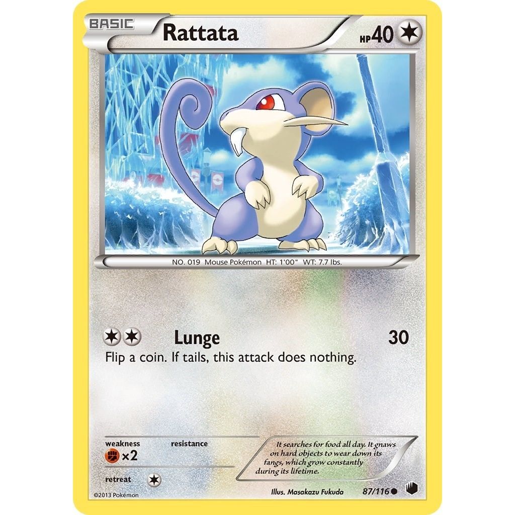 Image for Rattata (87/116) (PLF) - Pokemon