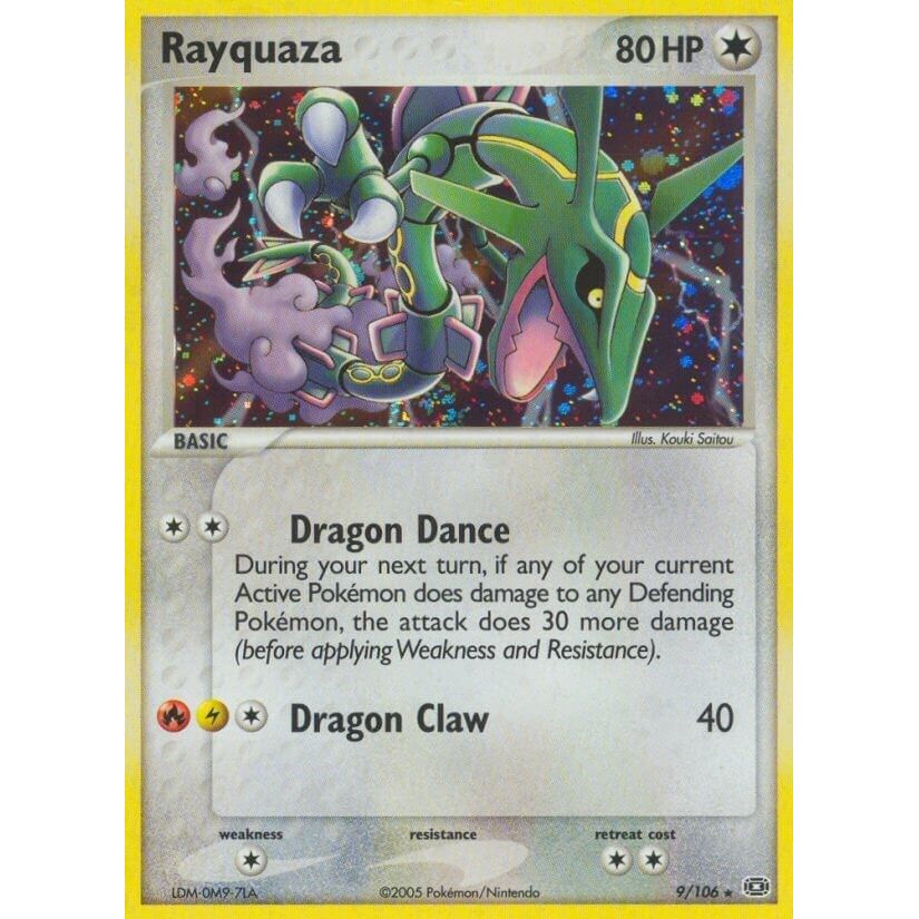 Image for Rayquaza (9/106) (EM) - Pokemon