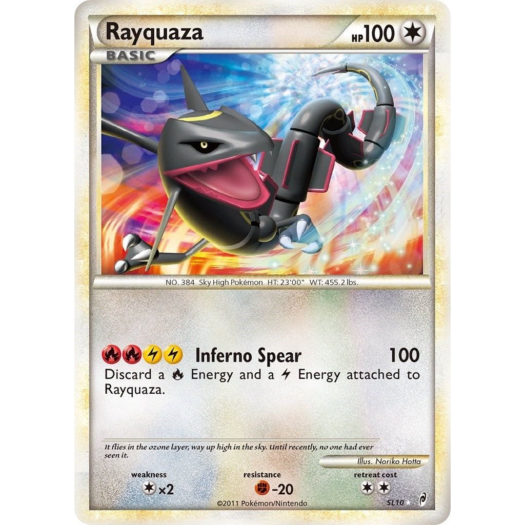 Image for Rayquaza (Shiny) (SL10) (CL) - Pokemon