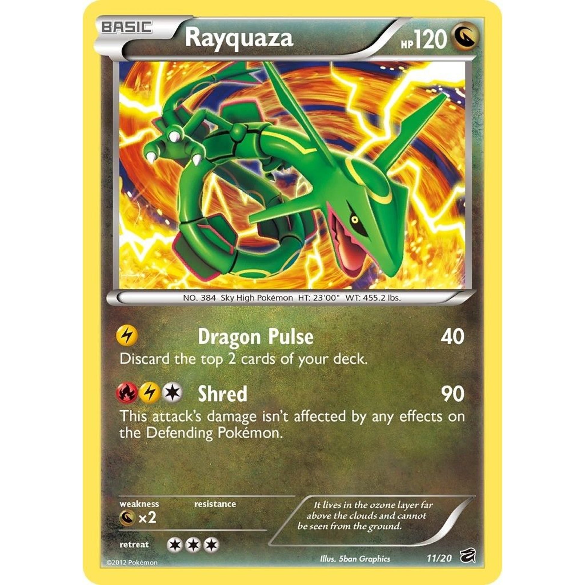 Image for Rayquaza (11/20) (DRV) - Pokemon