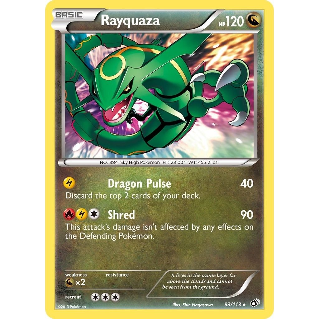 Image for Rayquaza (93/113) (LTR) - Pokemon