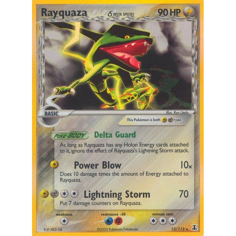 Image for Rayquaza (Delta Species) (13/113) (DS) - Pokemon